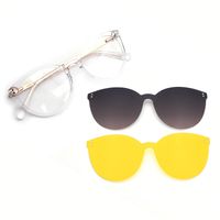 LV.MU.1409-9595 Armacao Para Oculos de Grau Feminino Chilli Beans Night Vision Multi Polarizado Redondo Rose -1-